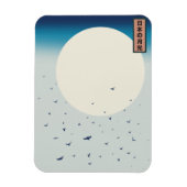 Japan maanlicht zwaluwen magneet (Verticaal)