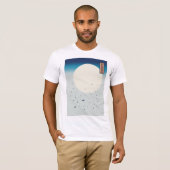 Japan maanlicht zwaluwen t-shirt (Voorkant volledig)