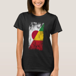 Japan Mali Vlaggen - Japans Malinees, Malinees T-shirt