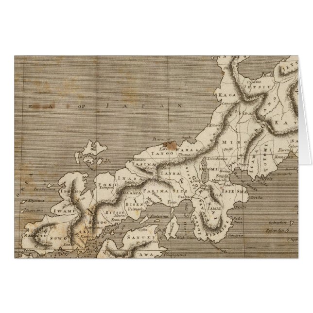 Japan Map door Arrowsmith (Voorkant Horizontaal)