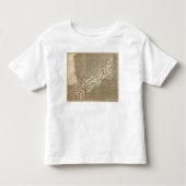 Japan Map door Arrowsmith Kinder Shirts (Voorkant)