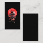 Japan Martial Arts Japans Samurai Warrior Visitekaartje (Voorkant / Achterkant)