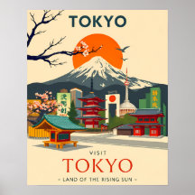  Japan met de berg Fuji en de pagode