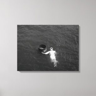  Japan Mie Mikimoto Island Pearl duikers Canvas Afdruk