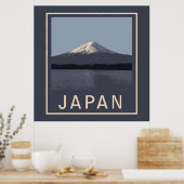 Japan Mount Fuji Poster (Keuken)