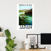 Japan Mount Fuji POSTER PRINT A5-A1 Oud 1930s (Thuiskantoor)