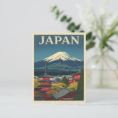 Japan Mount Fuji Uitzicht Briefkaart (Staand voorkant)
