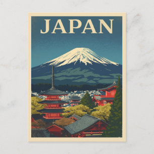 Japan Mount Fuji Uitzicht Briefkaart
