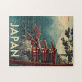 Japan Mount Fuji vintage Legpuzzel (Horizontaal)