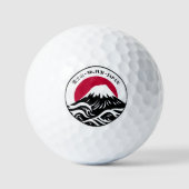 Japan Mount Mt. Fuji 富士山 Honshu Golfballen (Voorkant)