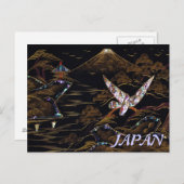 Japan Mt. Fuji Natuur Scene Briefkaart (Voorkant / Achterkant)