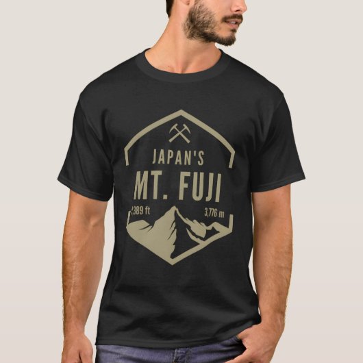 Japan Mt Fuji T-shirt (Voorkant)