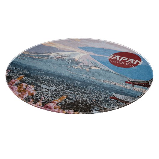  Japan Mt. Fuji Travel     Snijplank (Hoek)