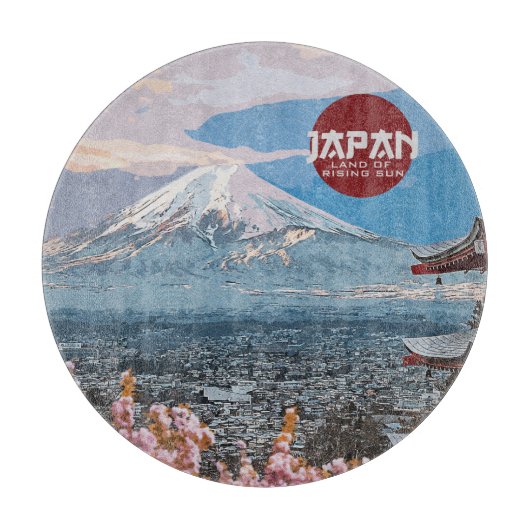  Japan Mt. Fuji Travel     Snijplank (Voorkant)