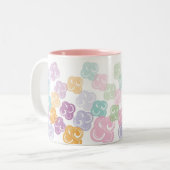JAPAN MUG Swirling Tweekleurige Koffiemok (Voorkant links)