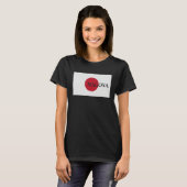 Japan Nagoya Asia Travel Flag T-shirt (Voorkant volledig)