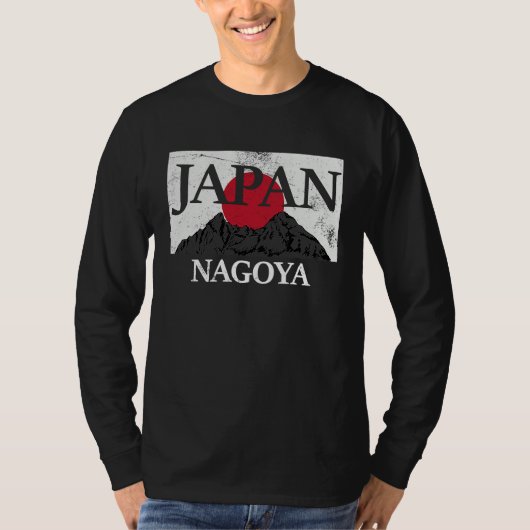 Japan Nagoya Fuji San Flag T-shirt (Voorkant)