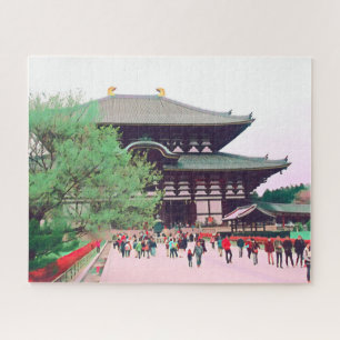 Japan Nara prachtige lentegalschap uitdagend Legpuzzel