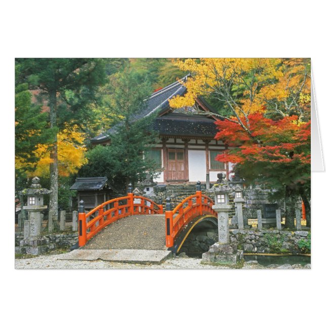 Japan, Nara, Ryuzenji Tempel (Voorkant Horizontaal)