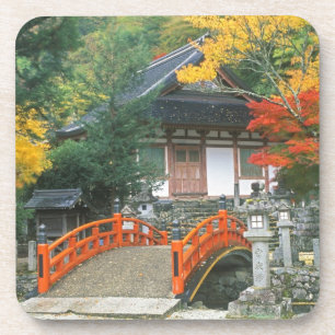 Japan, Nara, Ryuzenji-tempel Drankjes Onderzetter