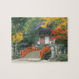 Japan, Nara, Ryuzenji-tempel Legpuzzel