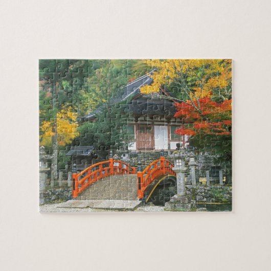 Japan, Nara, Ryuzenji-tempel Legpuzzel (Horizontaal)