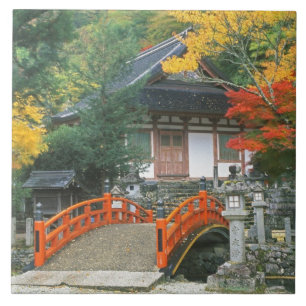 Japan, Nara, Ryuzenji-tempel Tegeltje
