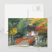 Japan, Nara, Ryuzenji Temple Briefkaart (Voorkant / Achterkant)