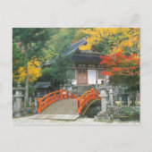 Japan, Nara, Ryuzenji Temple Briefkaart (Voorkant)
