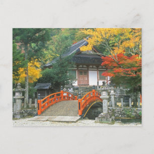 Japan, Nara, Ryuzenji Temple Briefkaart