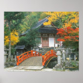 Japan, Nara, Ryuzenji Temple Poster (Voorkant)