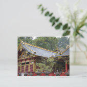 Japan, Nikko. Toshogu Shrine en mausoleum in 2 Briefkaart (Staand voorkant)