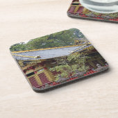 Japan, Nikko. Toshogu Shrine en mausoleum in 2 Onderzetter (Linkerzijde)