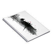 Japan Notebook Samurai Bamboebos Notitieboek (Rechterzijde)