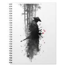 Japan Notebook Samurai Bamboebos