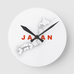 Japan Overzichtskaart Ronde Klok
