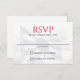 Japan Paar RSVP Kaartje