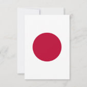 Japan Paar RSVP Kaartje (Achterkant)