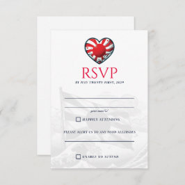 Japan Paar RSVP Kaartje