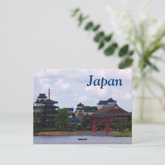 Japan Pagoda Briefkaart (Staand voorkant)
