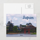 Japan Pagoda Briefkaart (Voorkant / Achterkant)