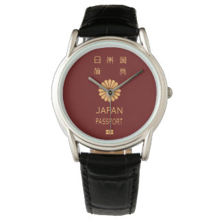 Japan passport wristwatch horloge