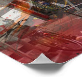 Japan past and present. poster (Hoek)