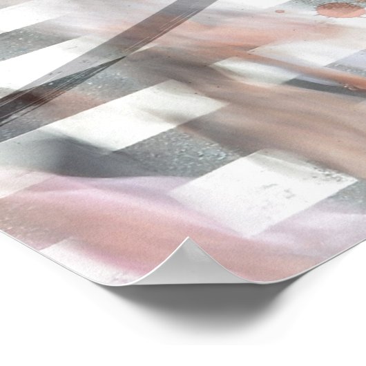 Japan past and present. poster (Hoek)