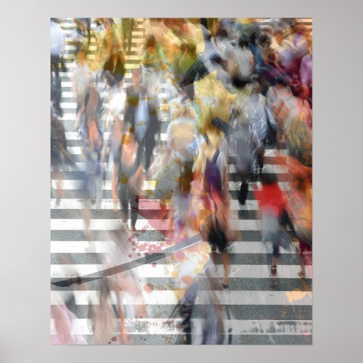 Japan past and present. poster (Voorkant)