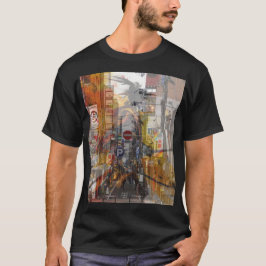 Japan past and present t-shirt