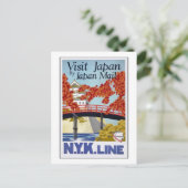 Japan per post briefkaart (Staand voorkant)