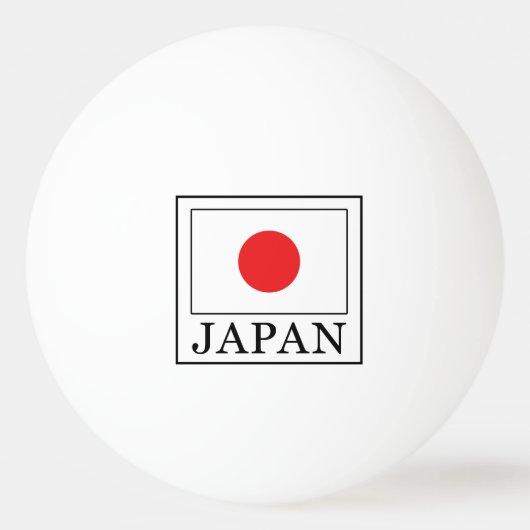 Japan Pingpongbal (Voorkant)