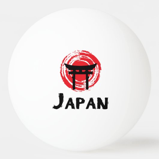Japan Pingpongbal (Voorkant)