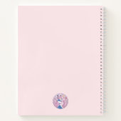 Japan Pink Anime Schoolgirl Engelse school Notitieboek (Achterkant)